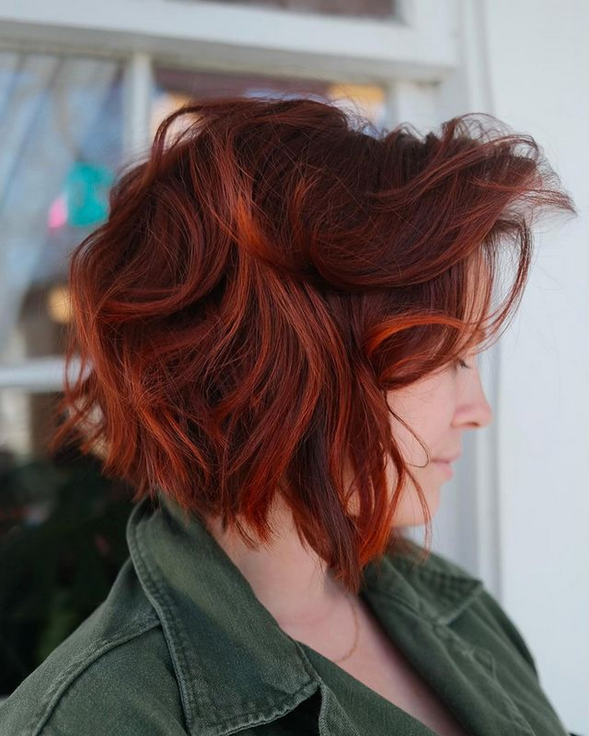Dimensional Red Hair