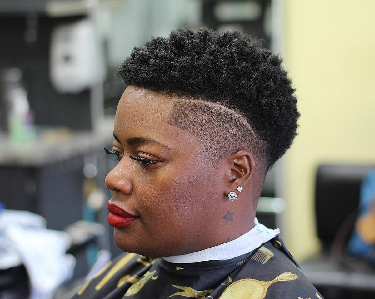 Female Twa Fade