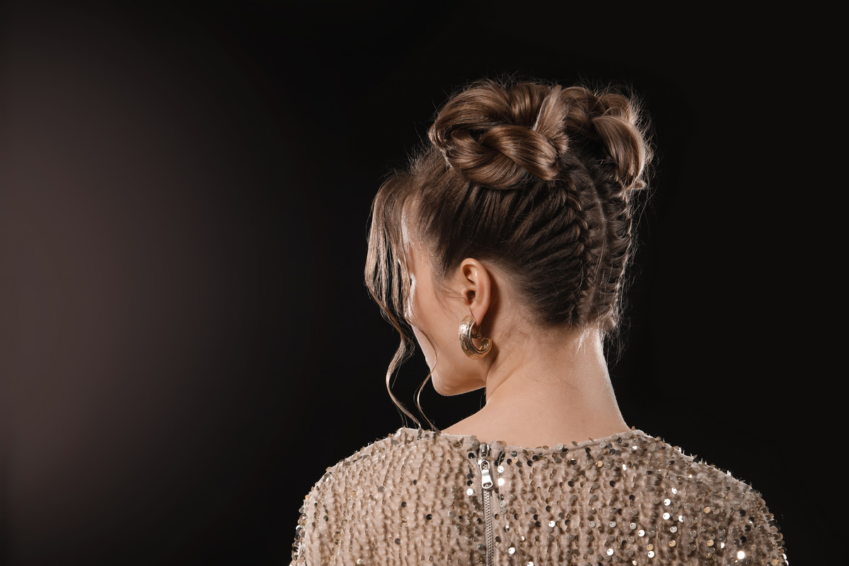 French Braid Bun