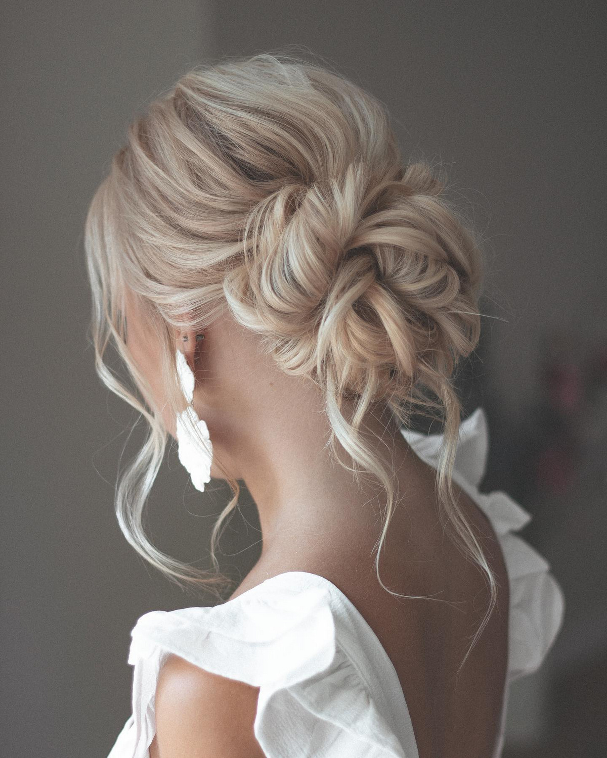 Slicked-Back Low Bun