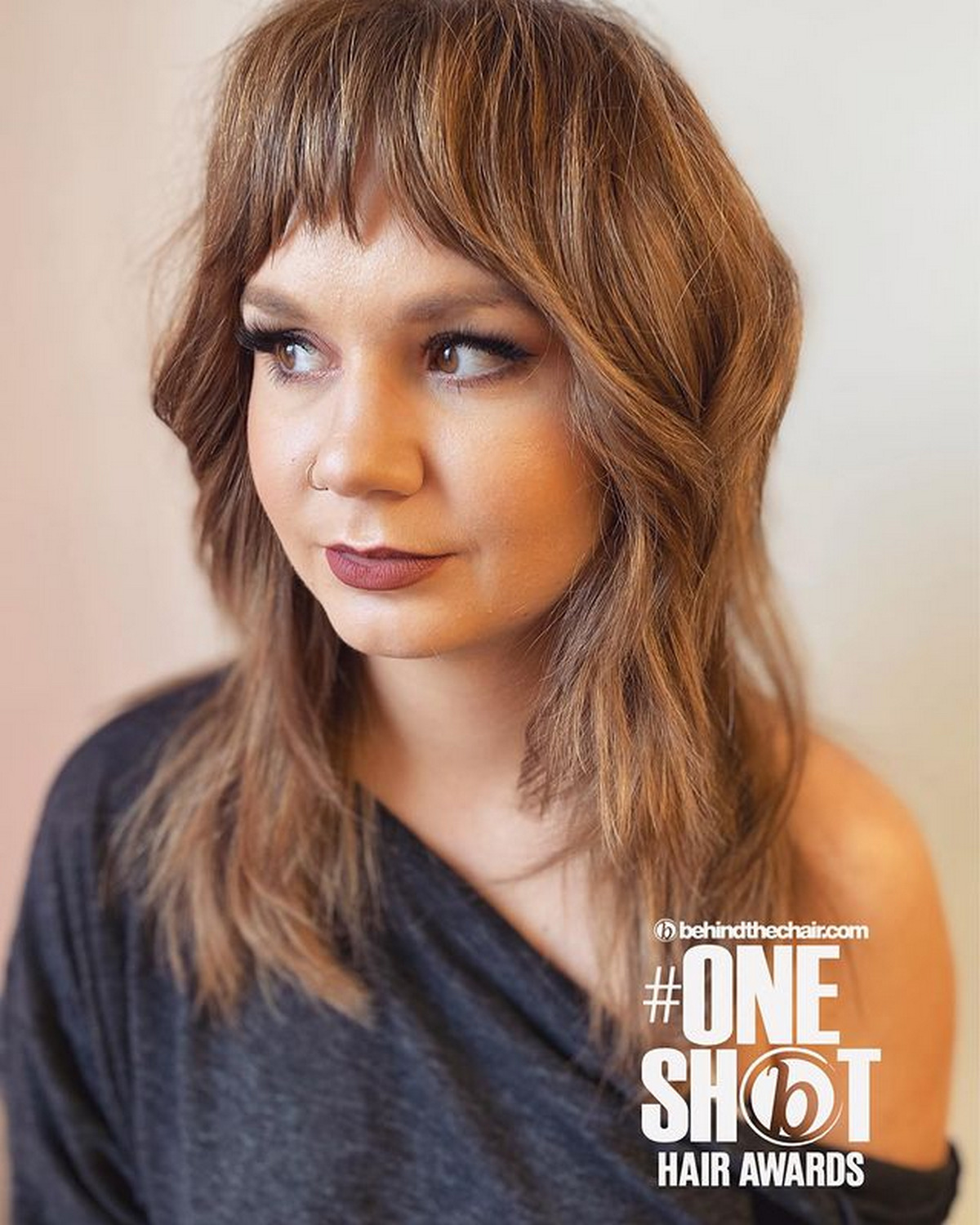 Shattered Bangs on a Shaggy Cut