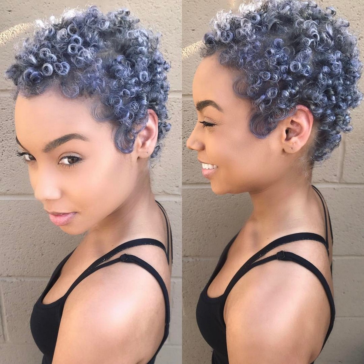Smokey Coiled Afro