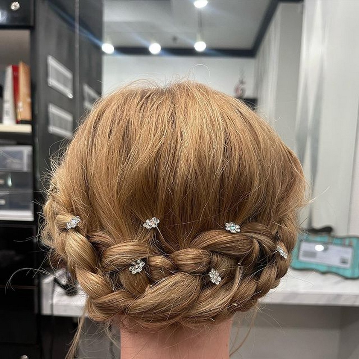 Halo Fishtail Braid