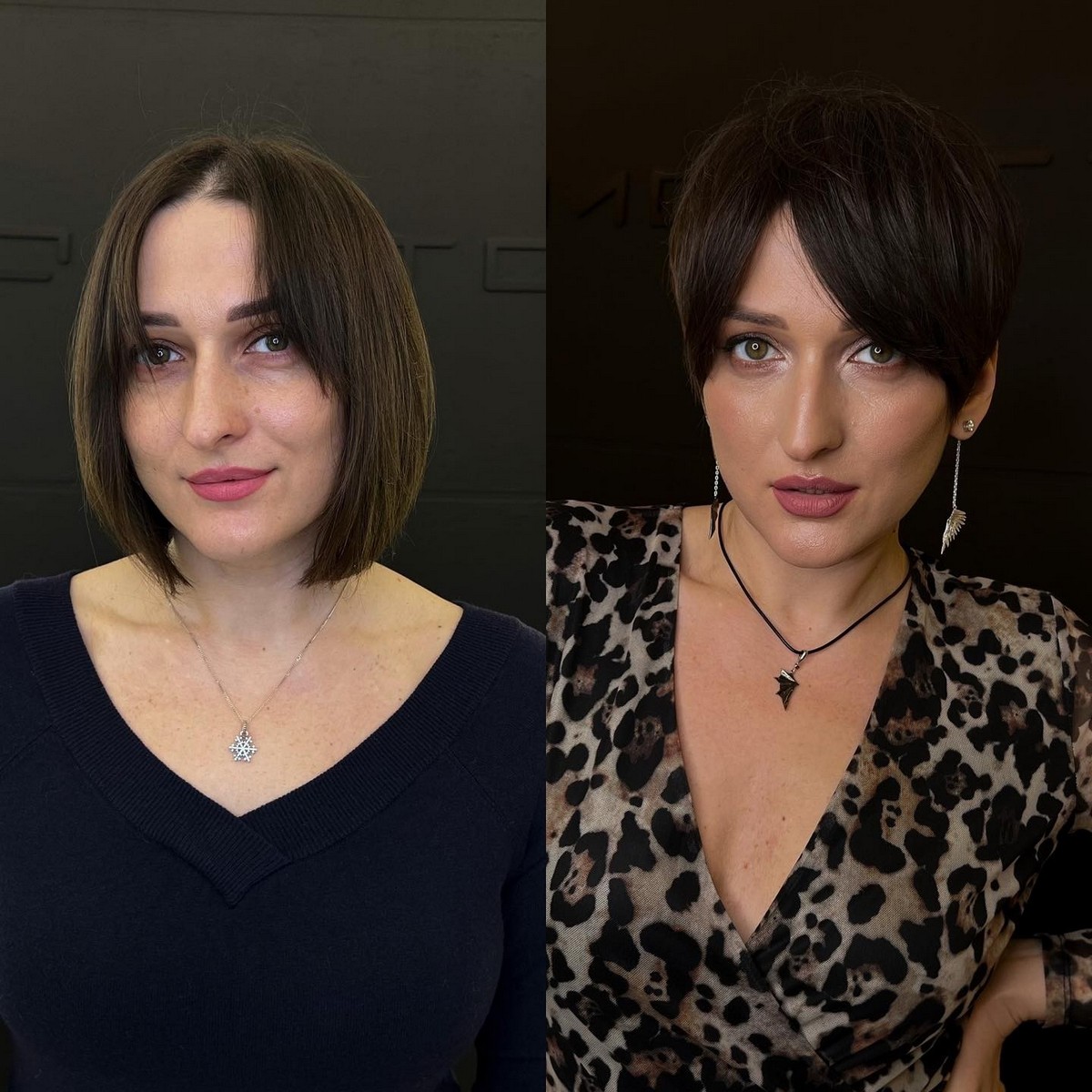 Pixie Bob with Long Bangs