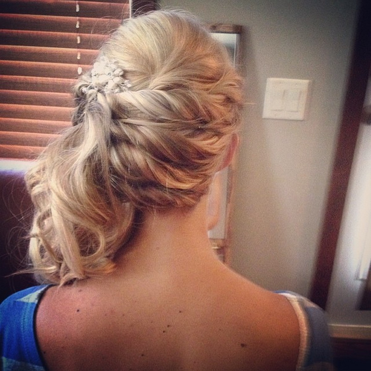 Twisted Side Updo