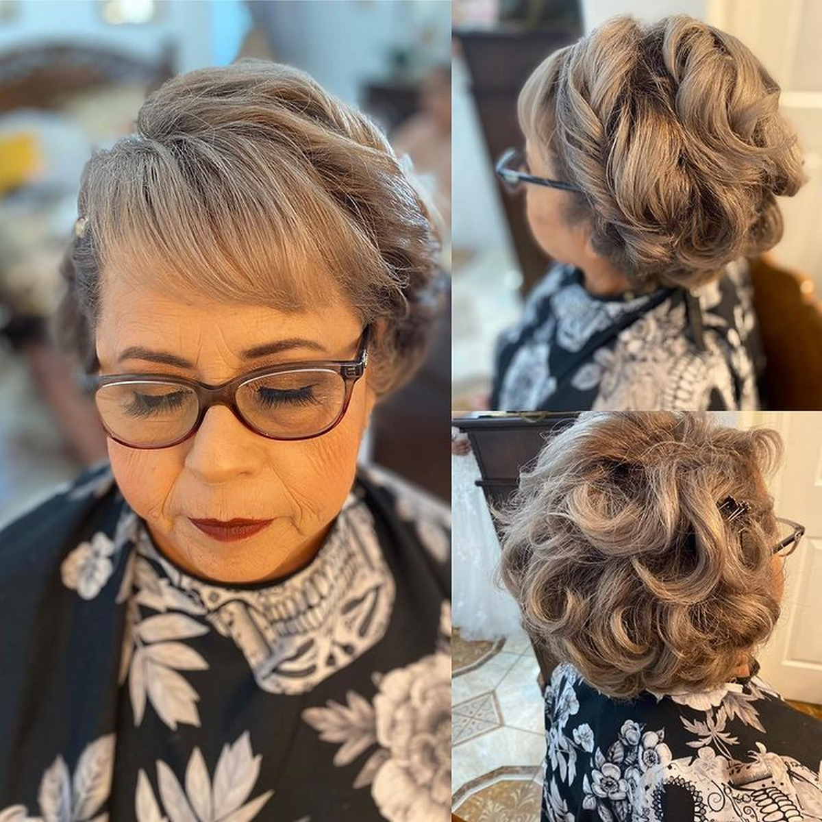 Big Wave Hairstyle Updo