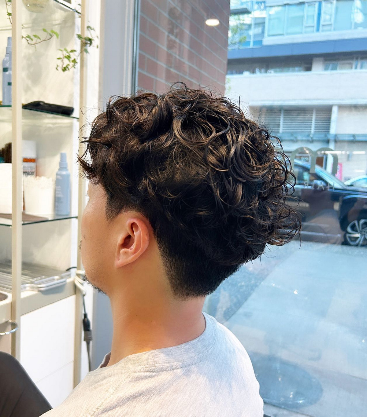 Korean Perm With Taper