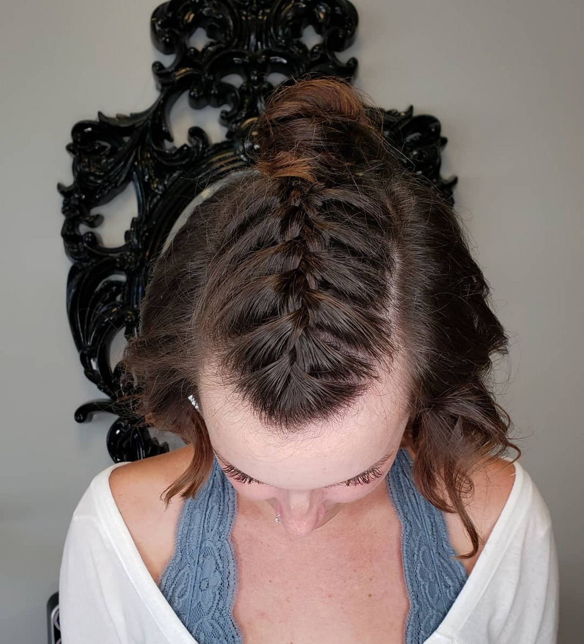 French Mohawk Braid