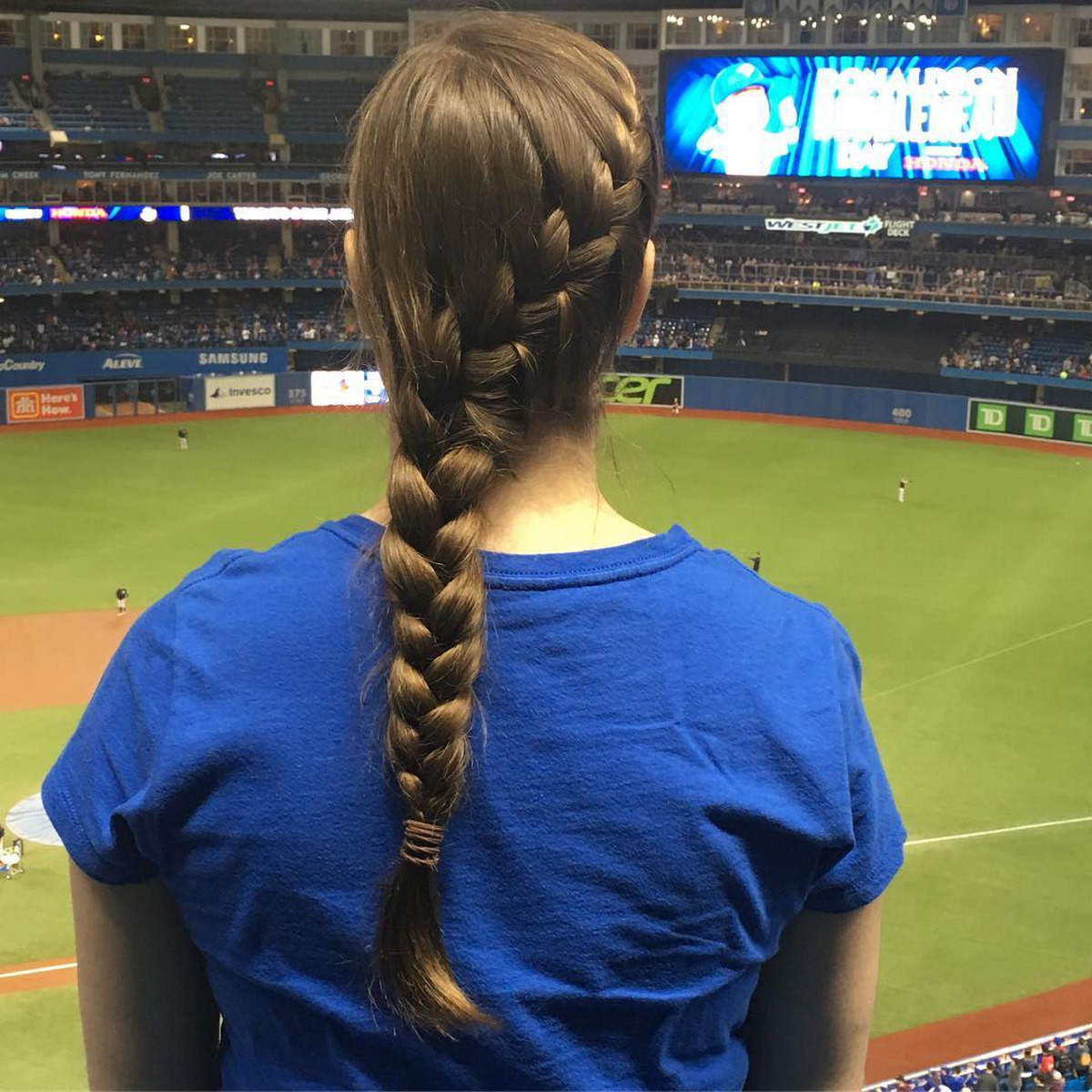 Diagonal French Braids