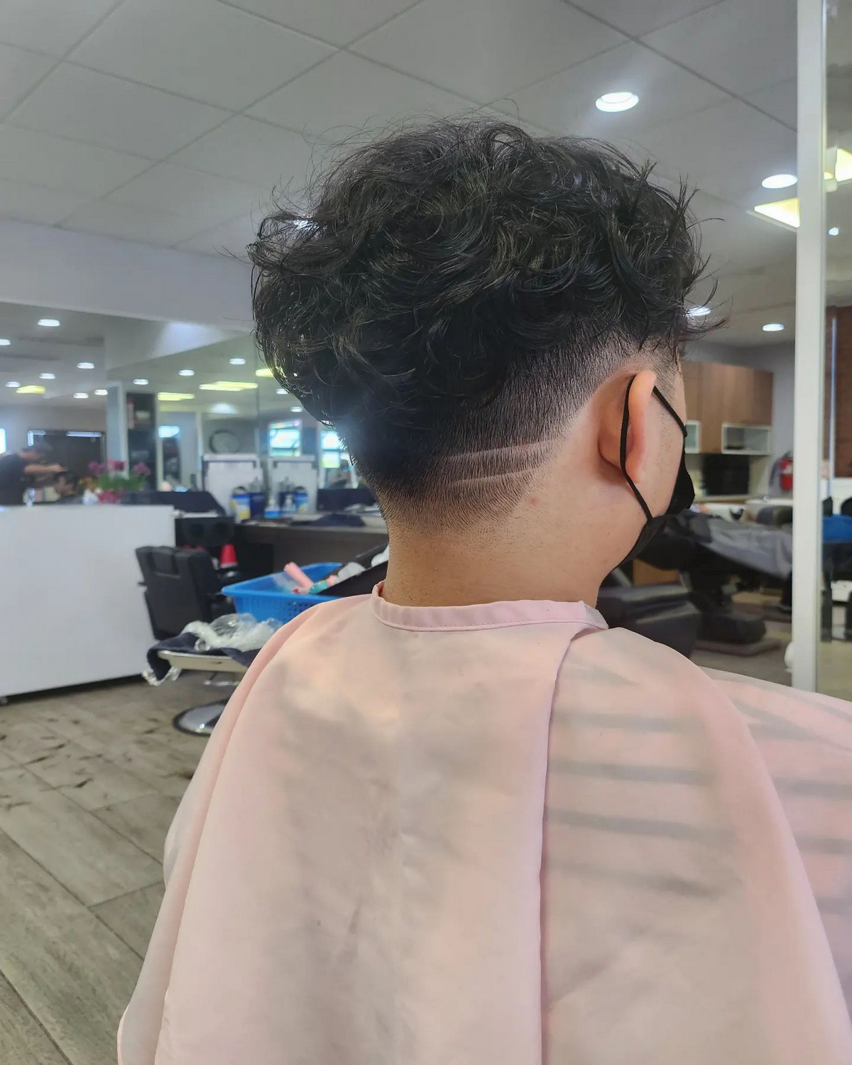 Perm Layer Top With An Undercut On Back