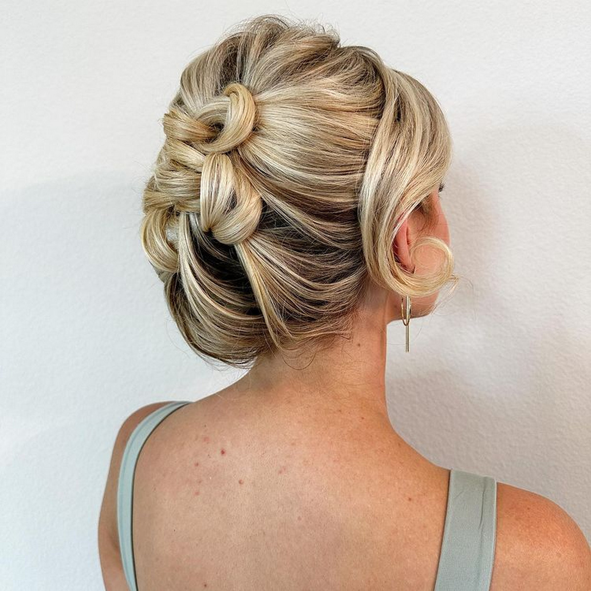 Braid Side Updo