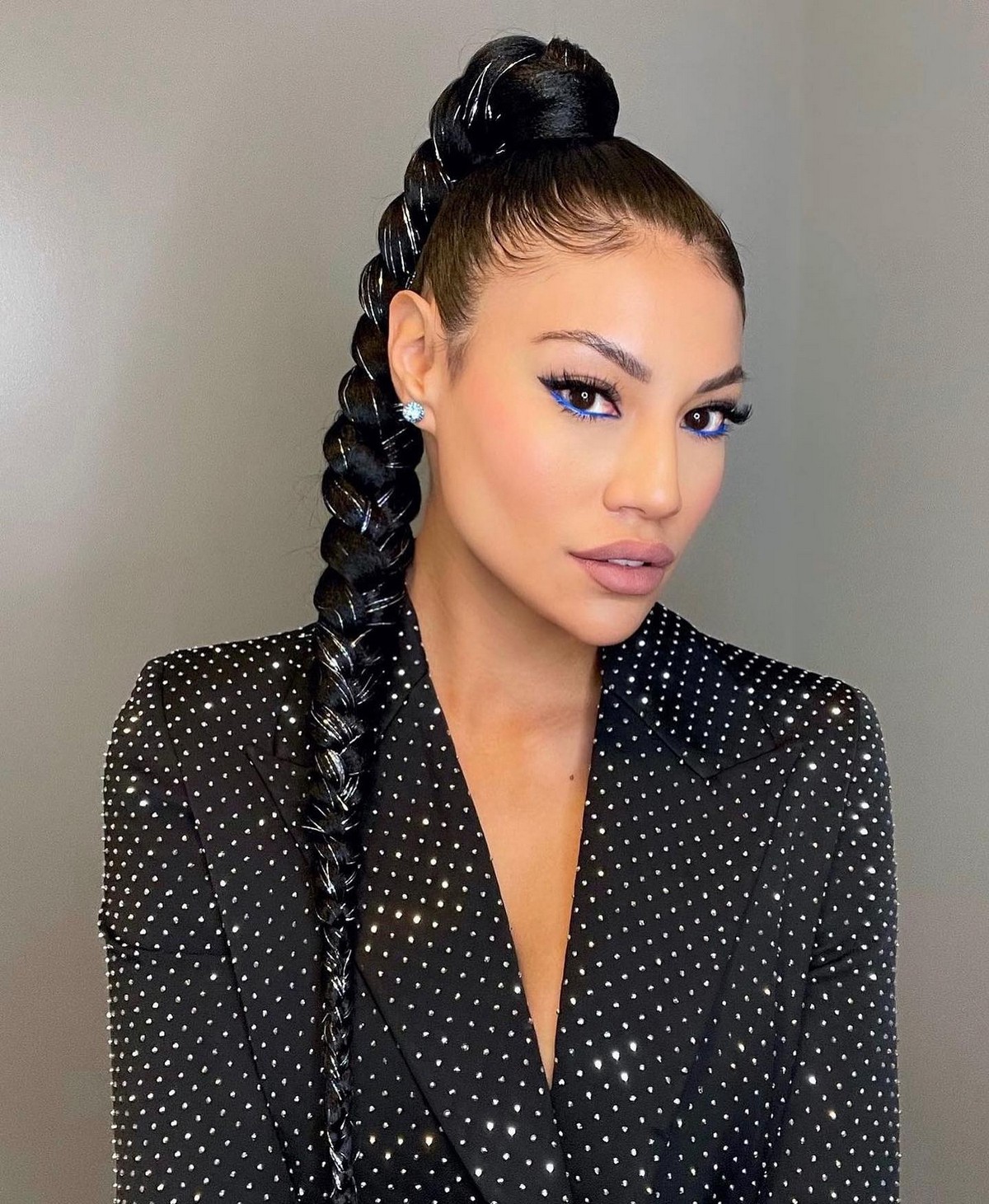 Glitter Side Braid