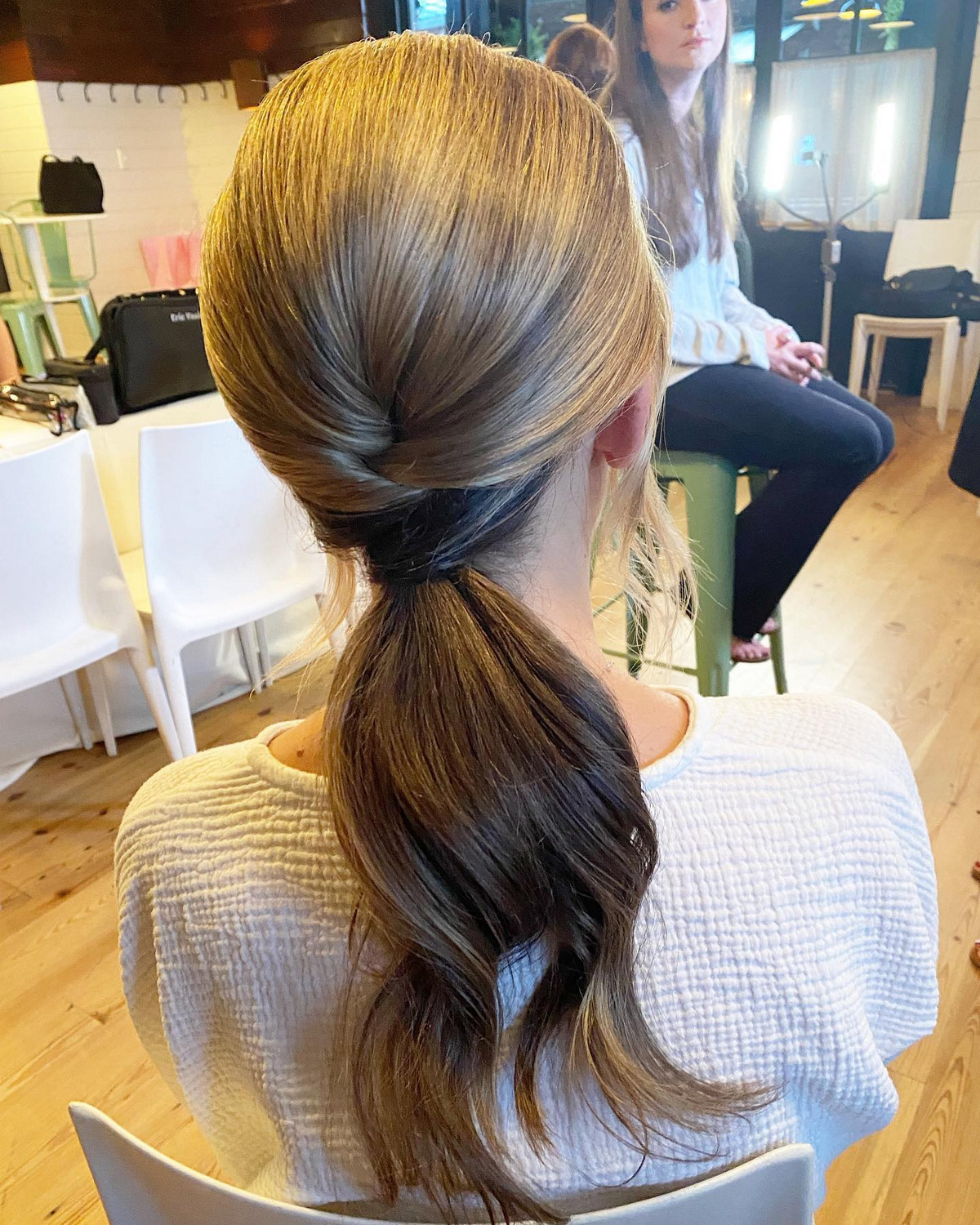 French Ponytail With A Twist