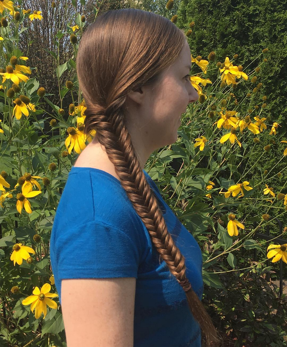 Side Fishtail Braids