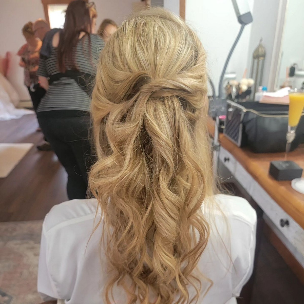 Twisted Half-Up Half-Down Hairstyle