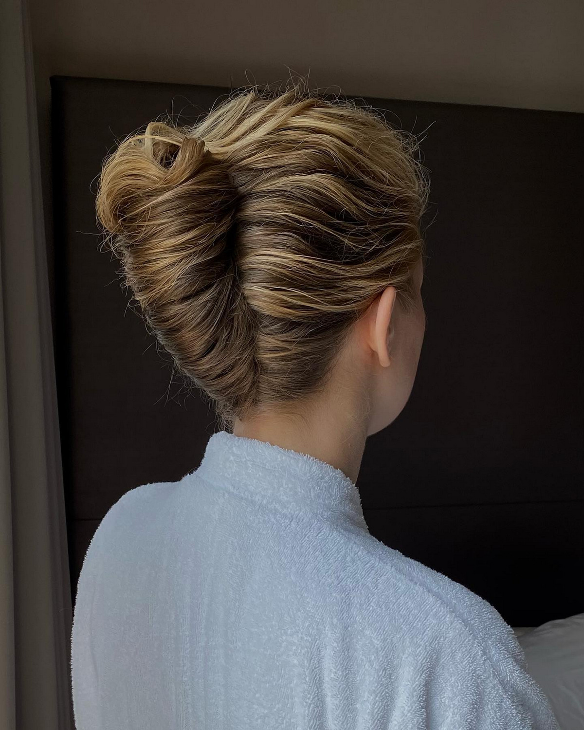  French Twist With Twisted Tendrils