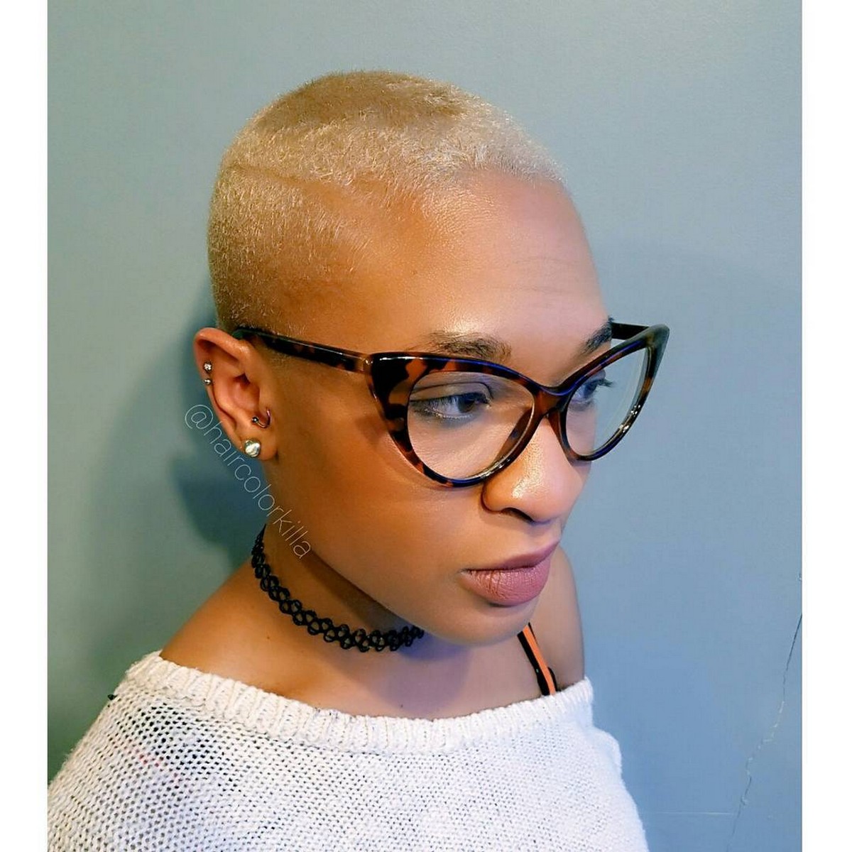 Super Short Bald Twa