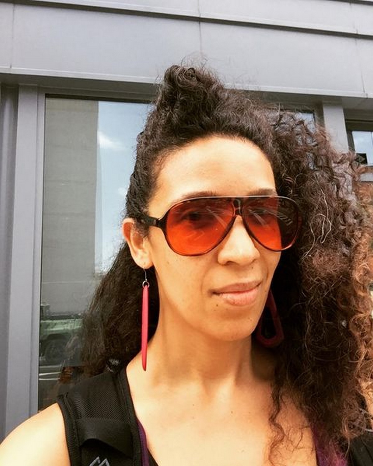 Asymmetrical Hairdo