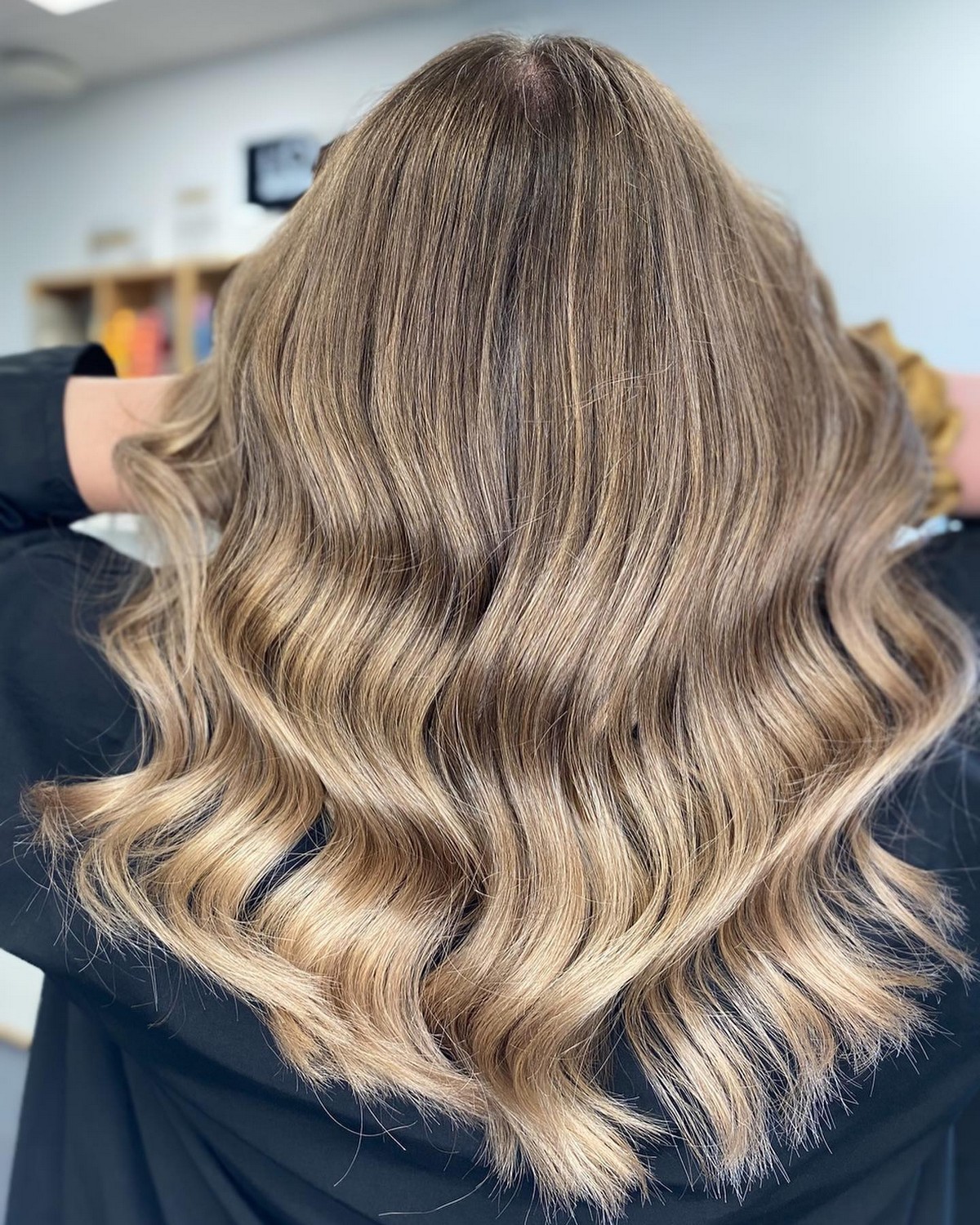 Medium Thick Extensions Wave Hair