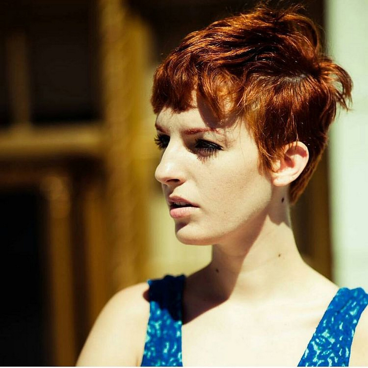 Short Pixie Cut for Curly Hair