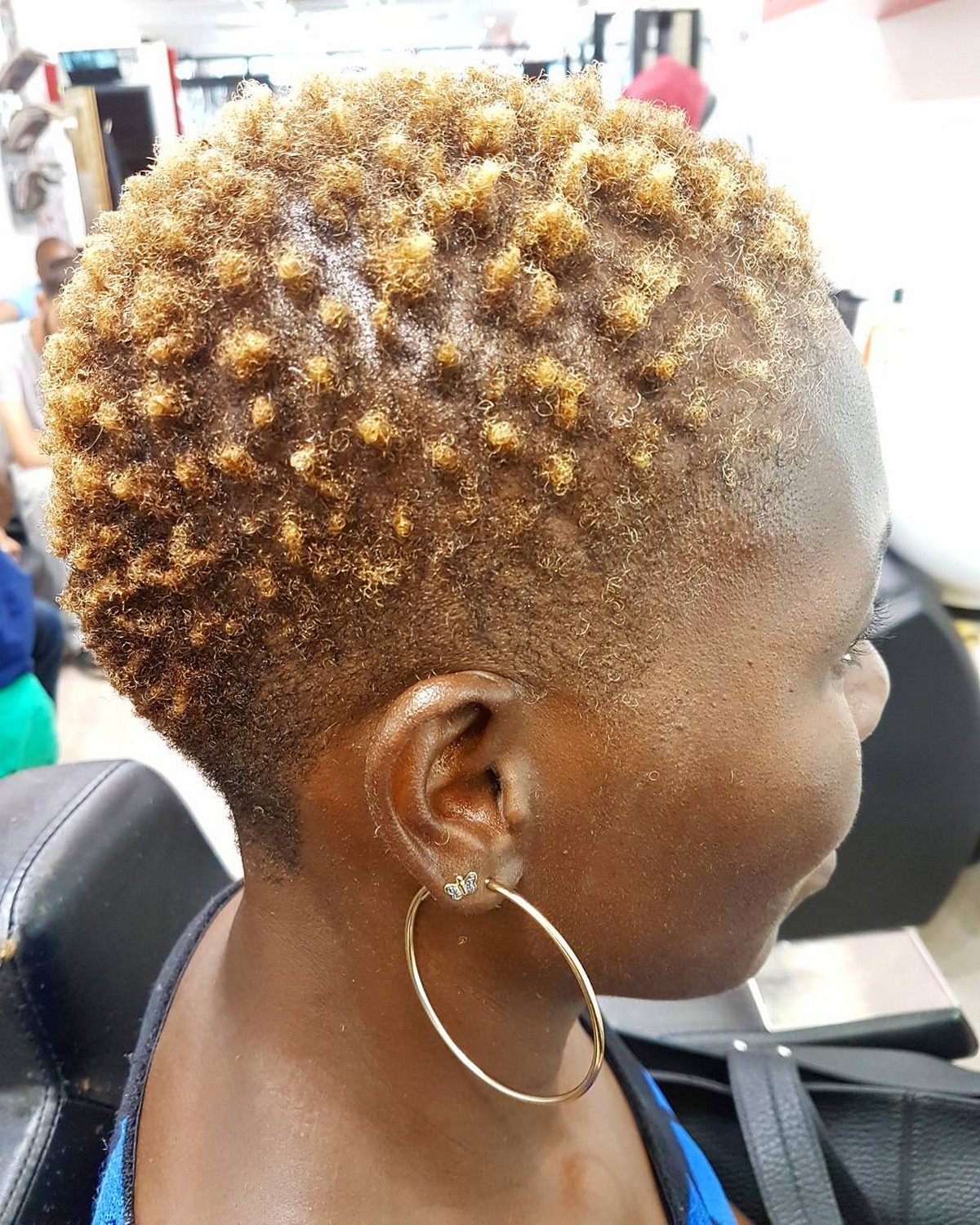 Twisted Blonde Coils