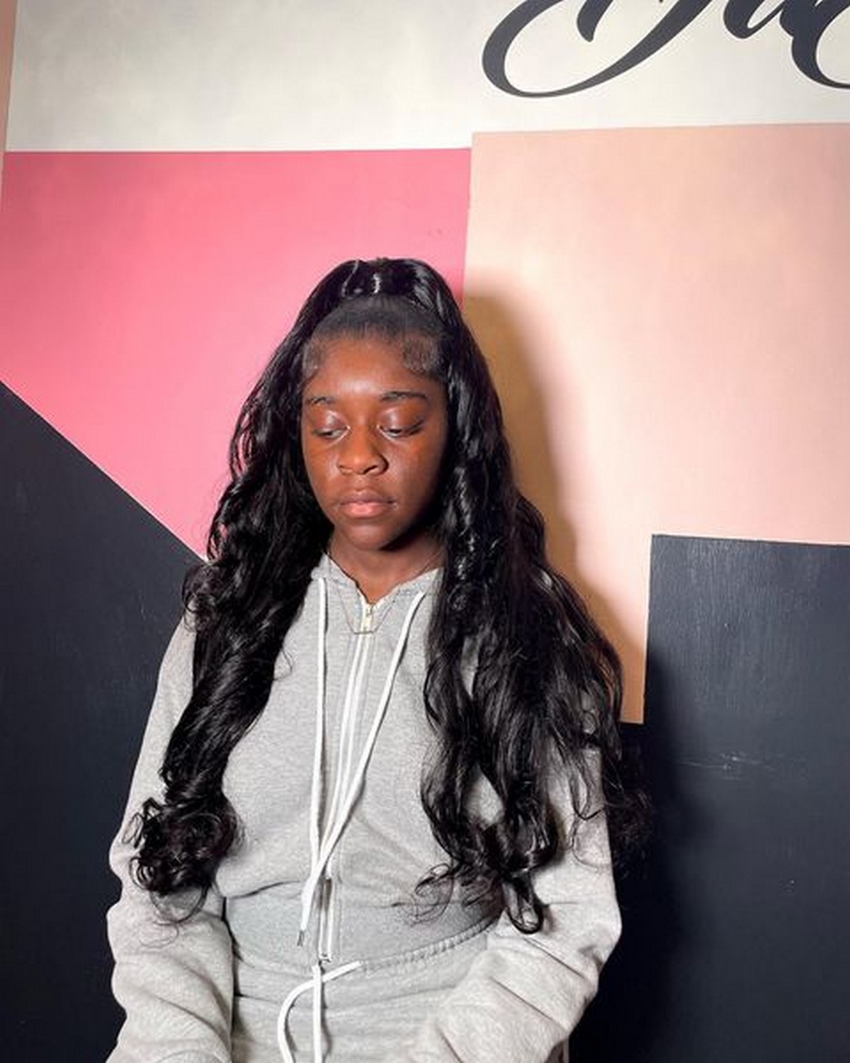 Half-Up Ponytail