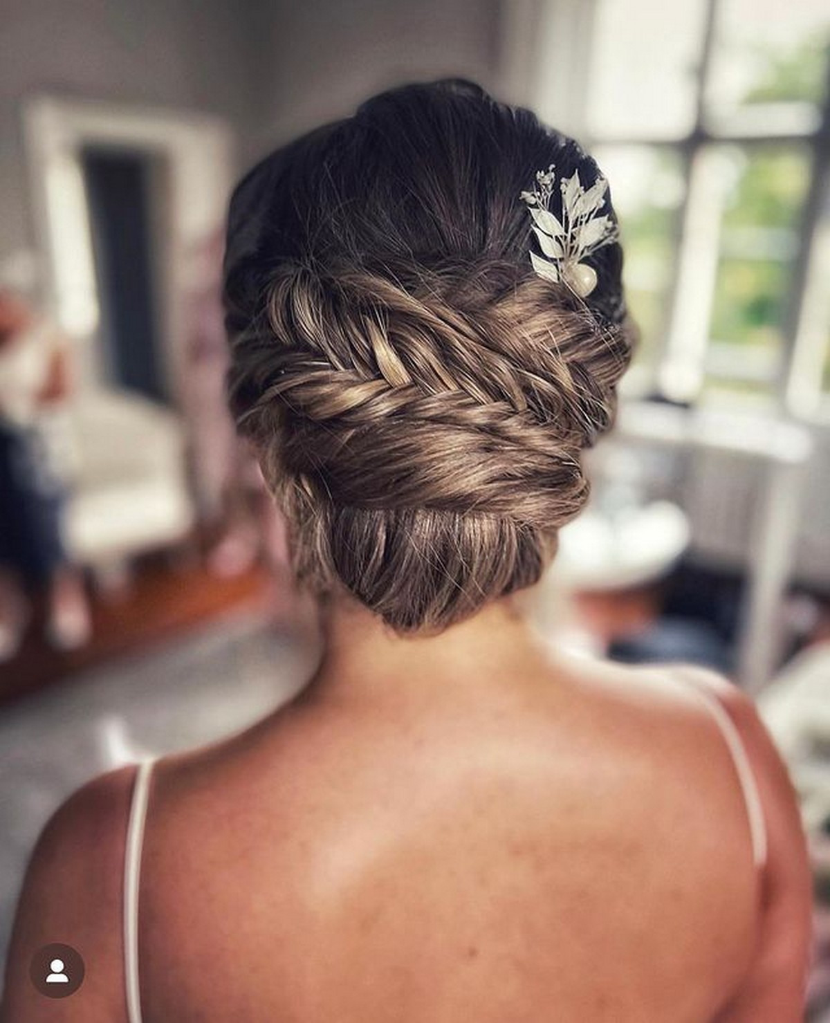 Many Gorgeous Braids Updo Hair