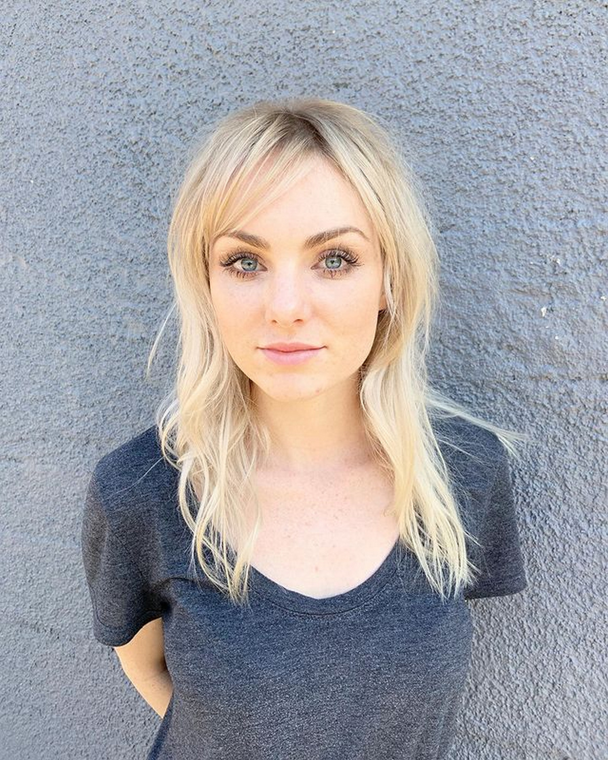 Chic Open Bangs