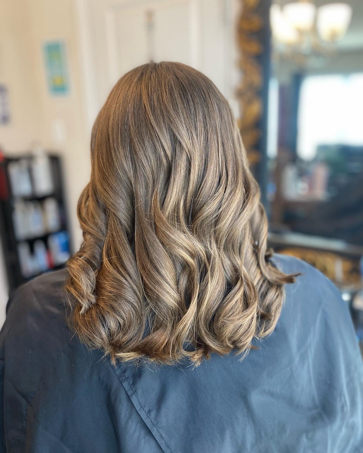 Lob Layer Blunt Hair