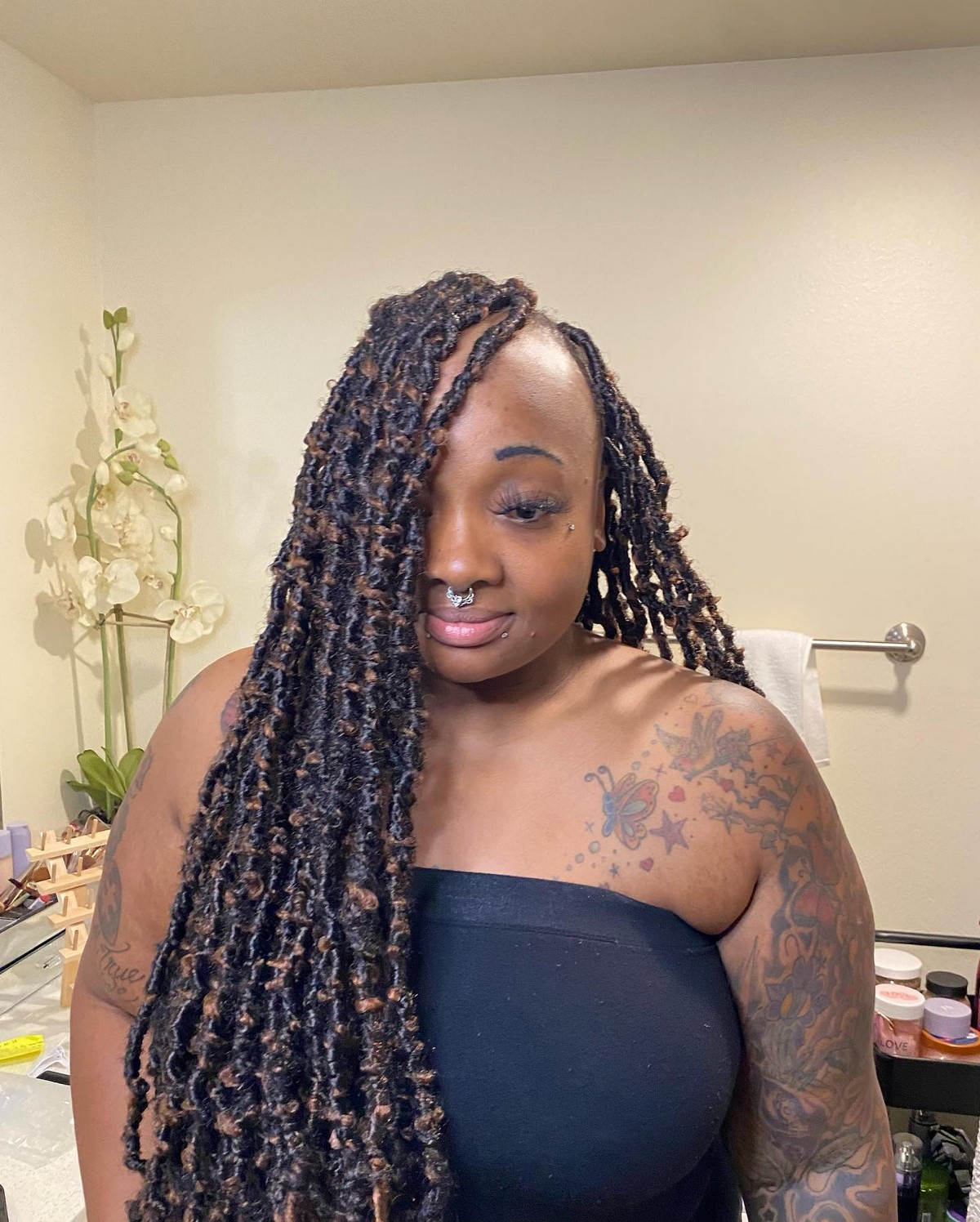 Long Knotless Braids