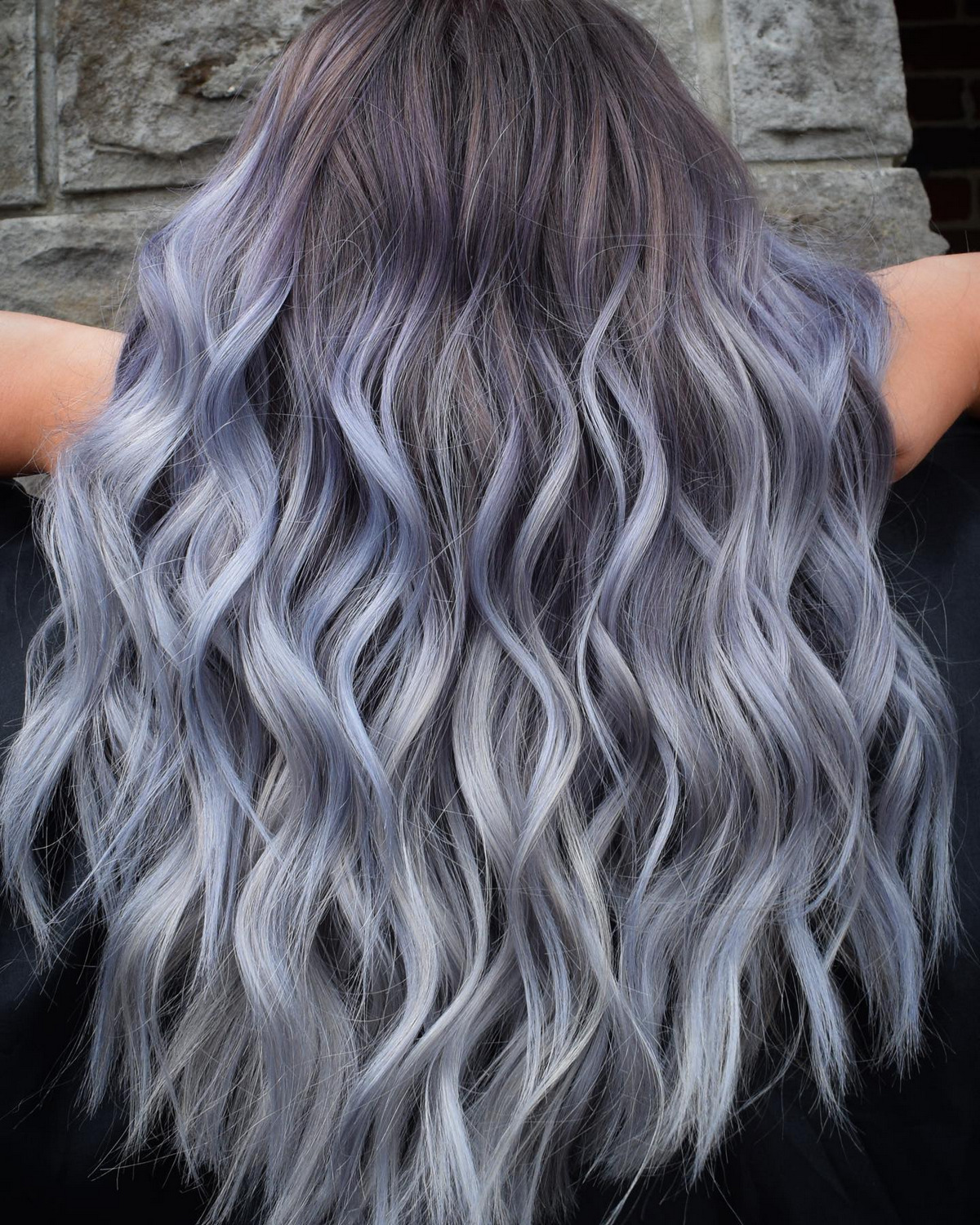 Silver Ombre