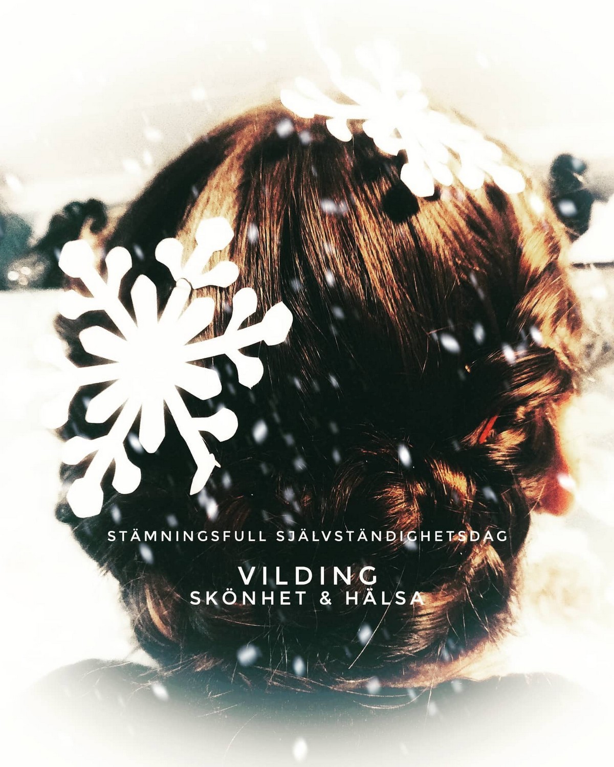 Snowflake-Inspired Updo