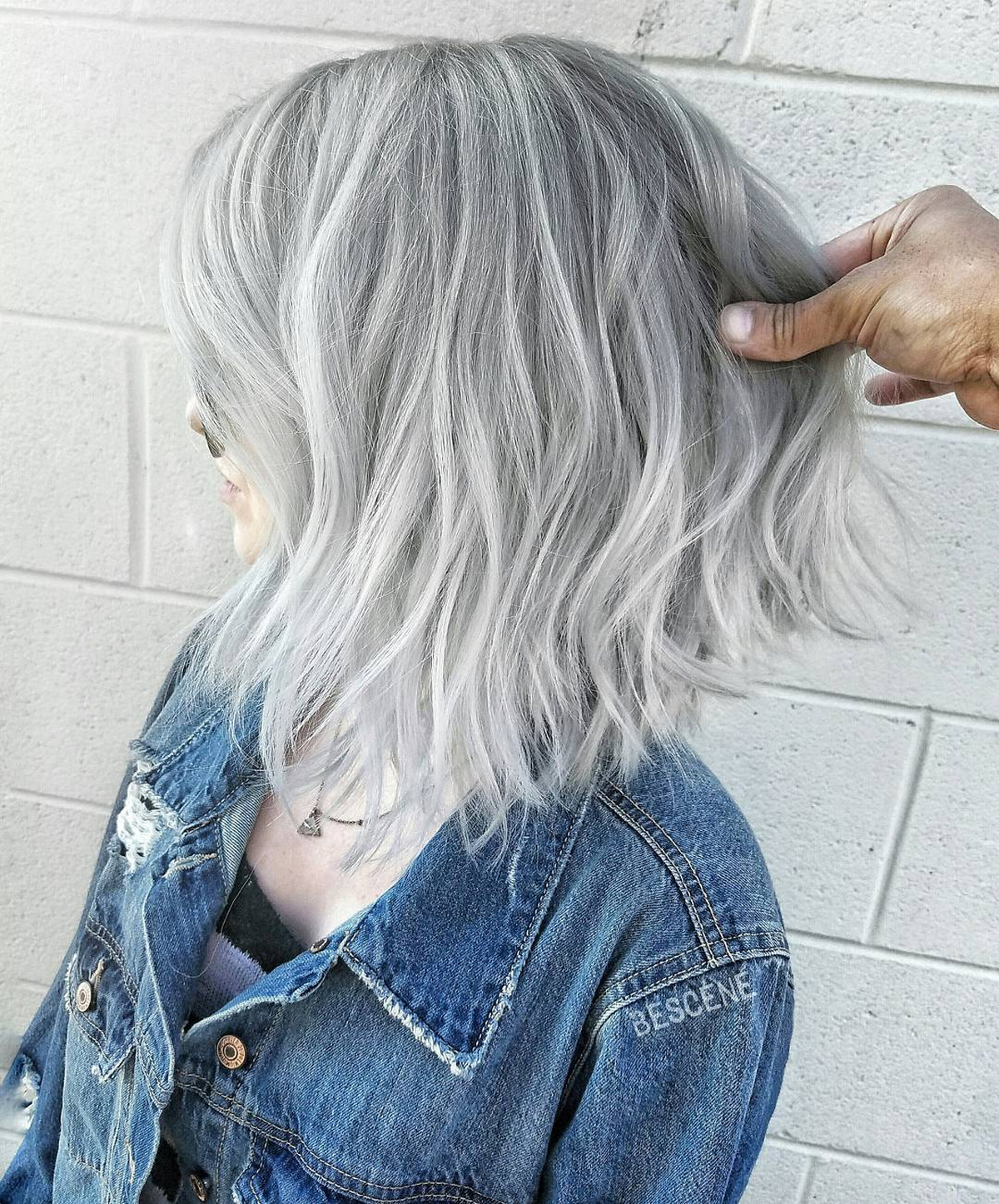 Angled Silver Lob