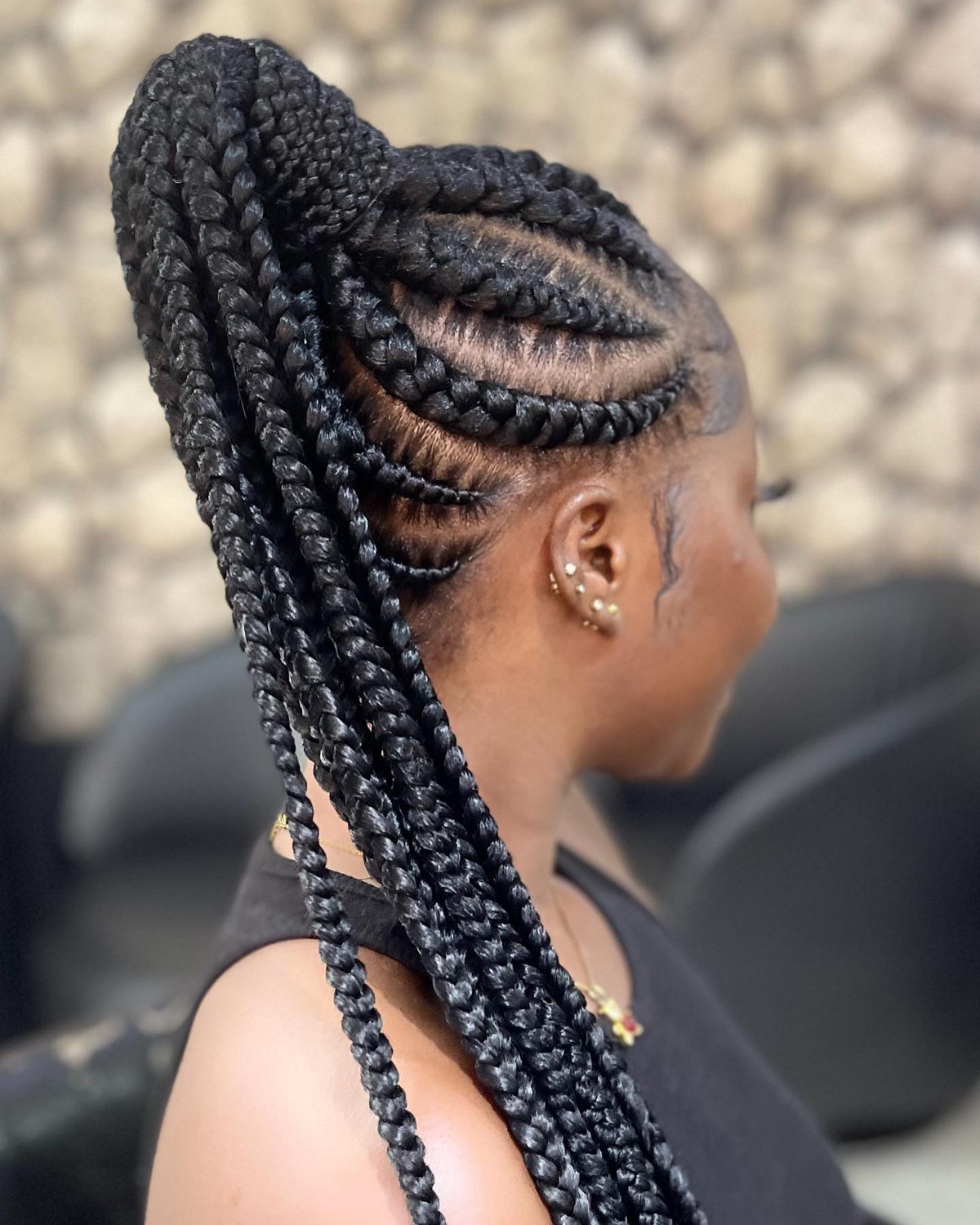 Cornrow Ponytail