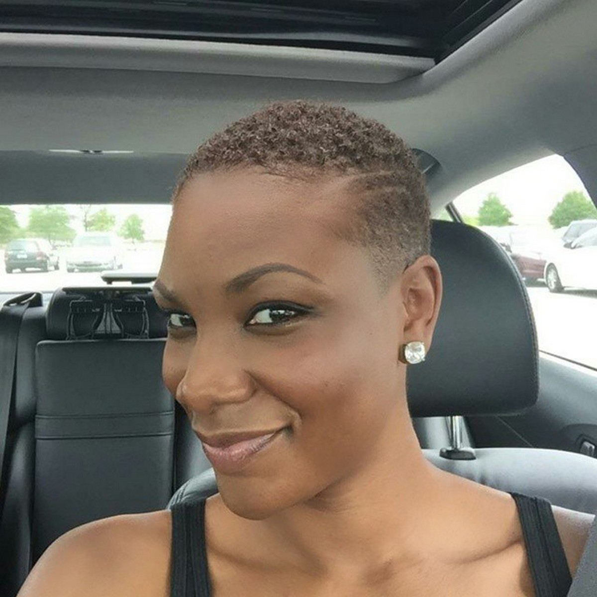 Trimmed Curls with Fade