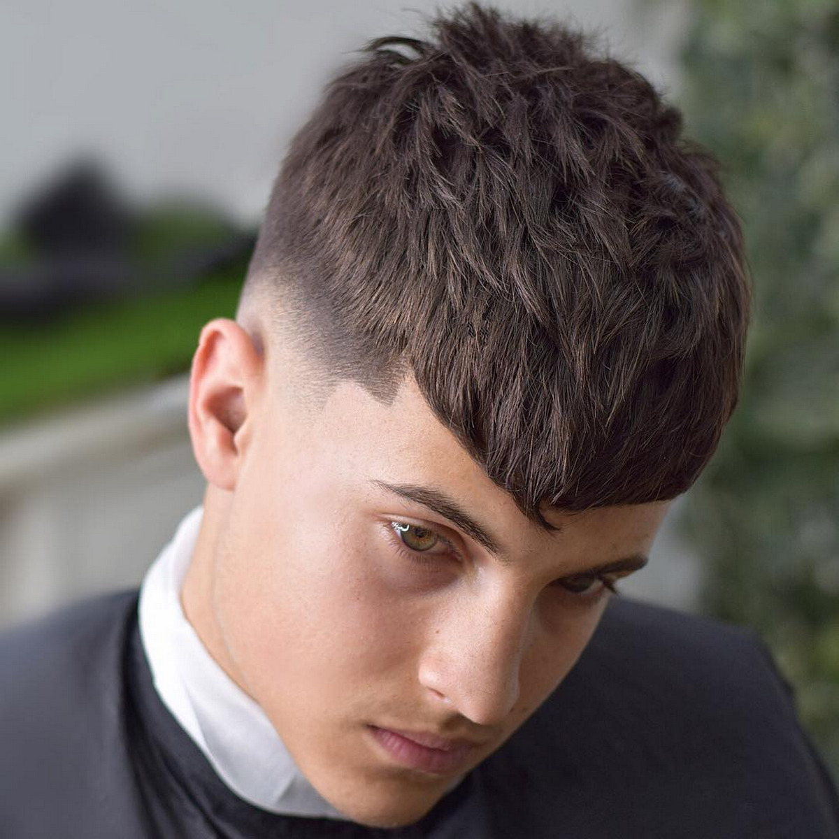 Angular Fringe With Medium Fade