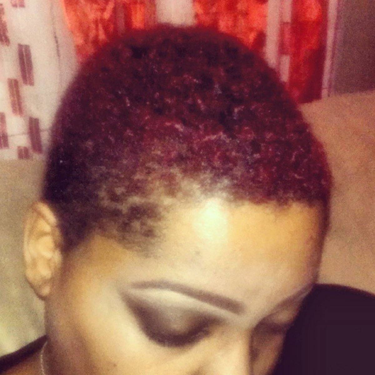 Crimson Razored Curls