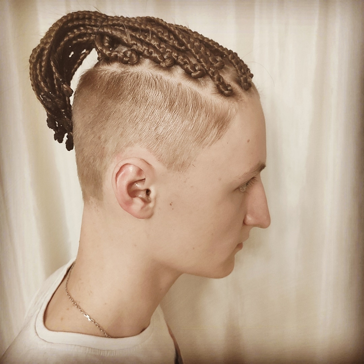Afro With Undercut