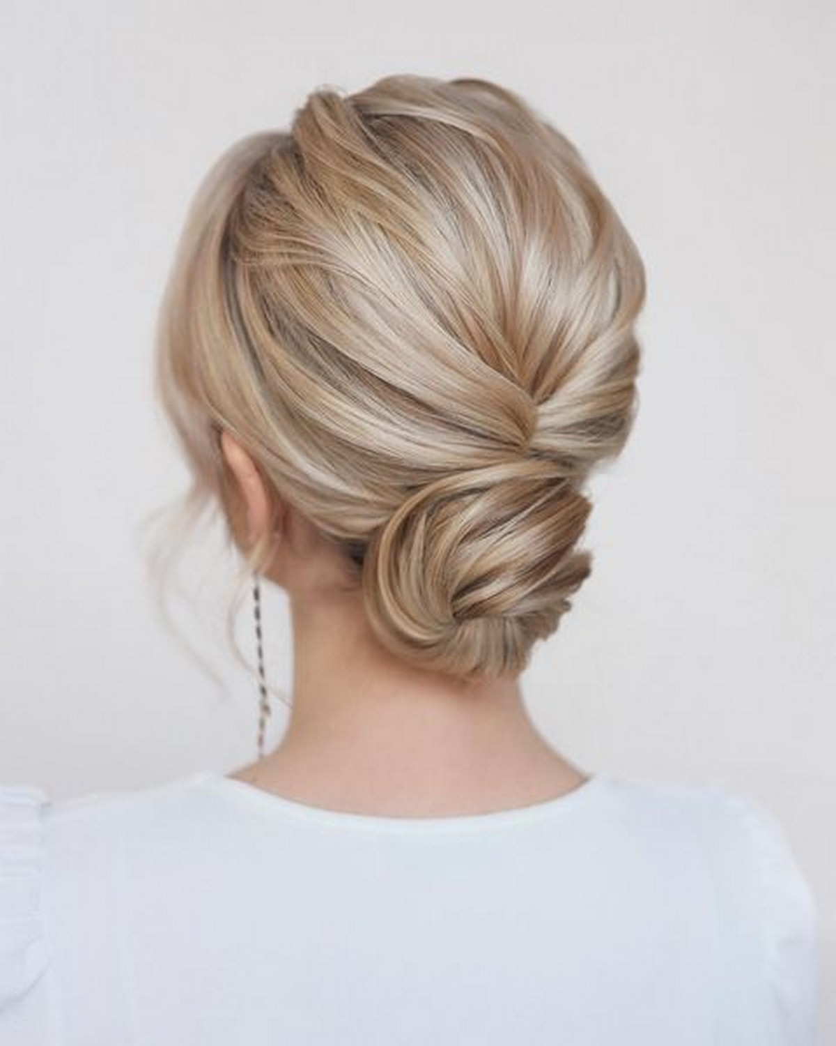 Classic Bridal Low Updo