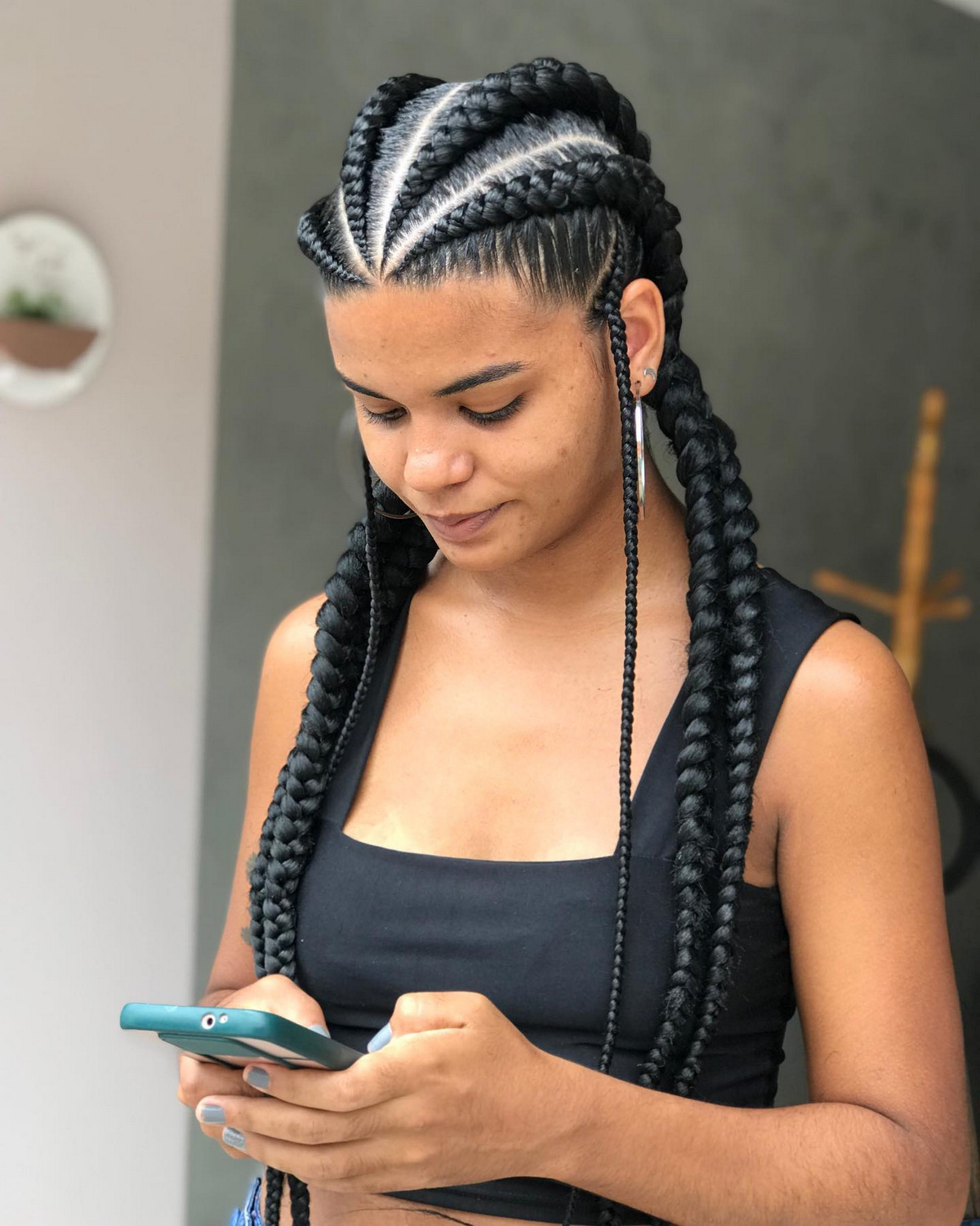 Ghana Braids Hairstyle