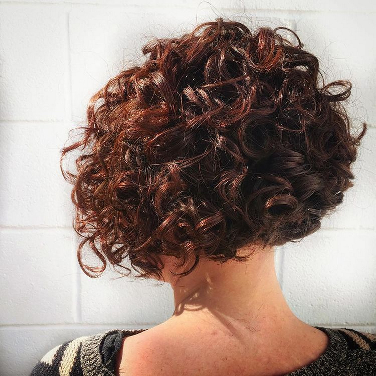 Red Curly Bob