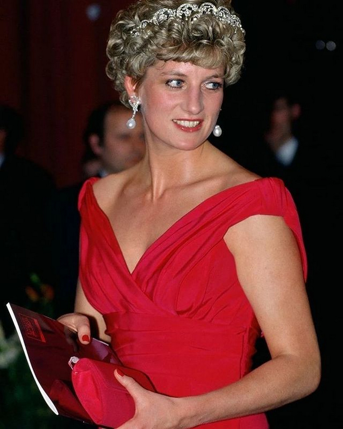 Curly Updo With A Crown