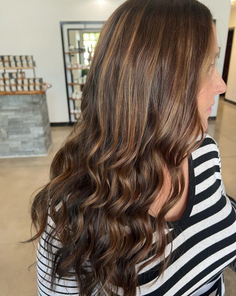 62 Dark Brown Hair With Highlights Unleash Your Inner Goddess