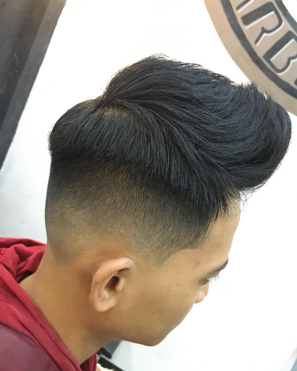 Low Fade With Quiff