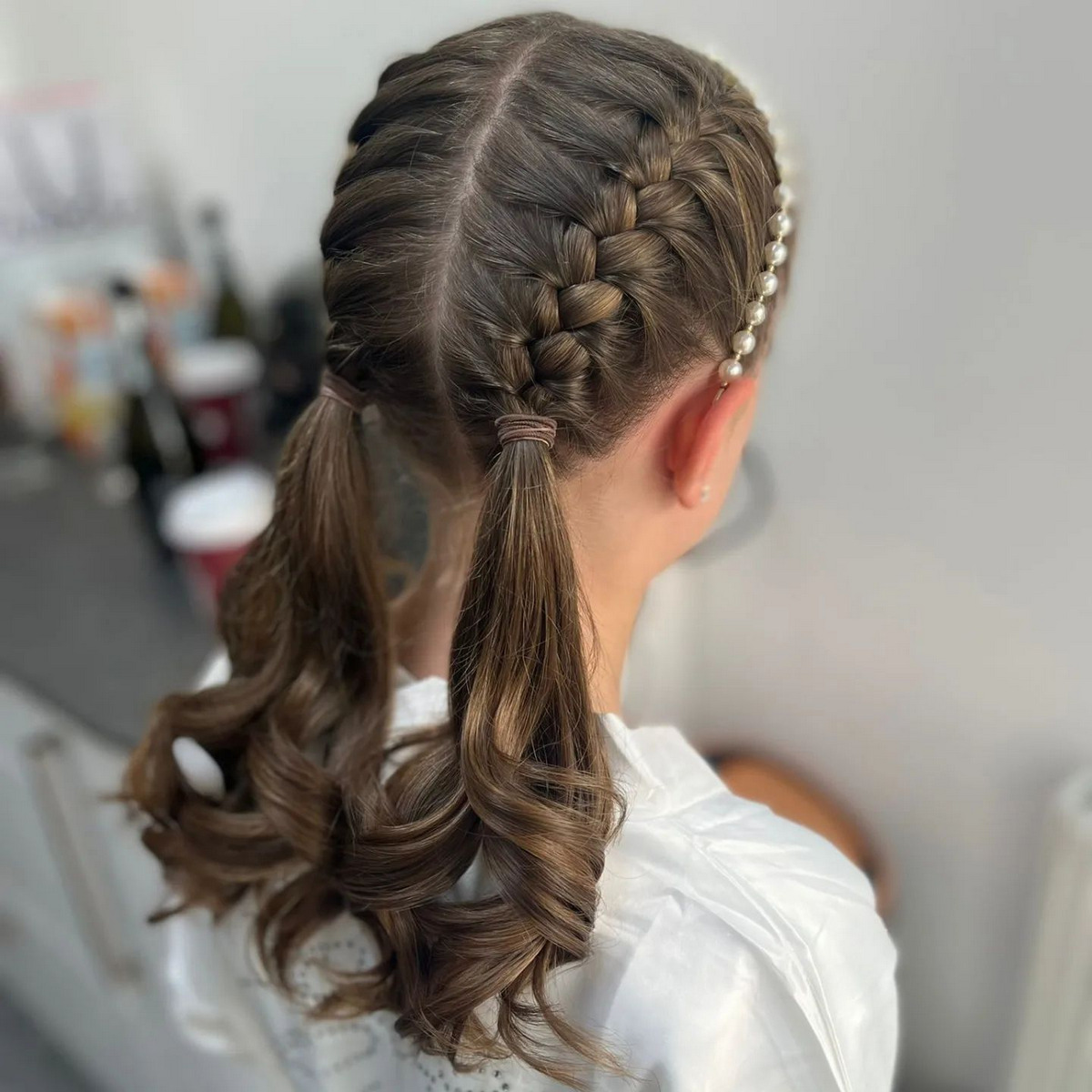 Two Braids For Curling Hair