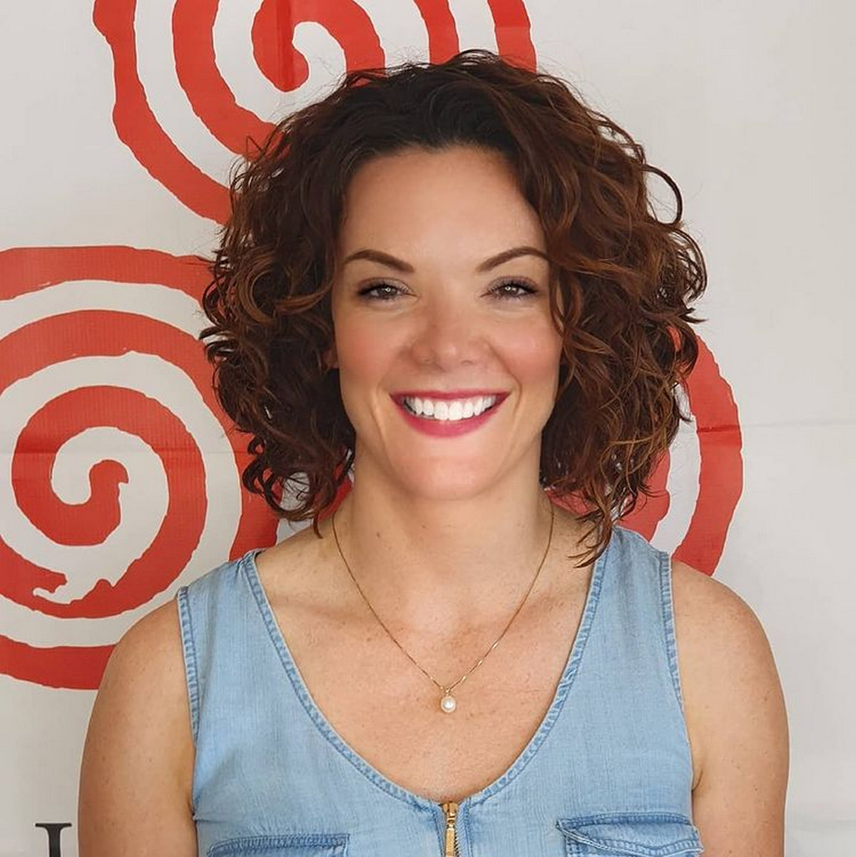 Layered Curly Bob
