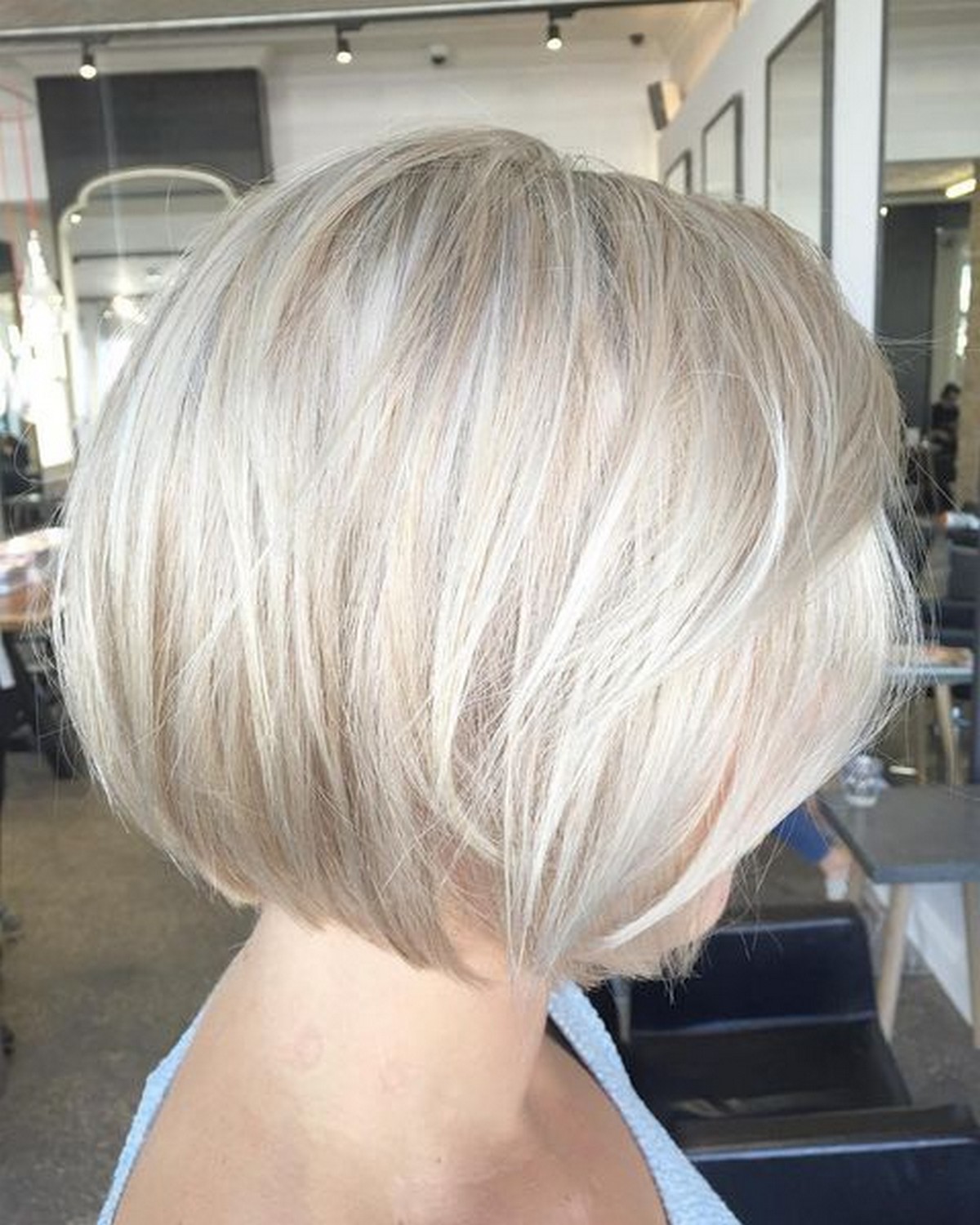 Jaw-Length Layered Bob