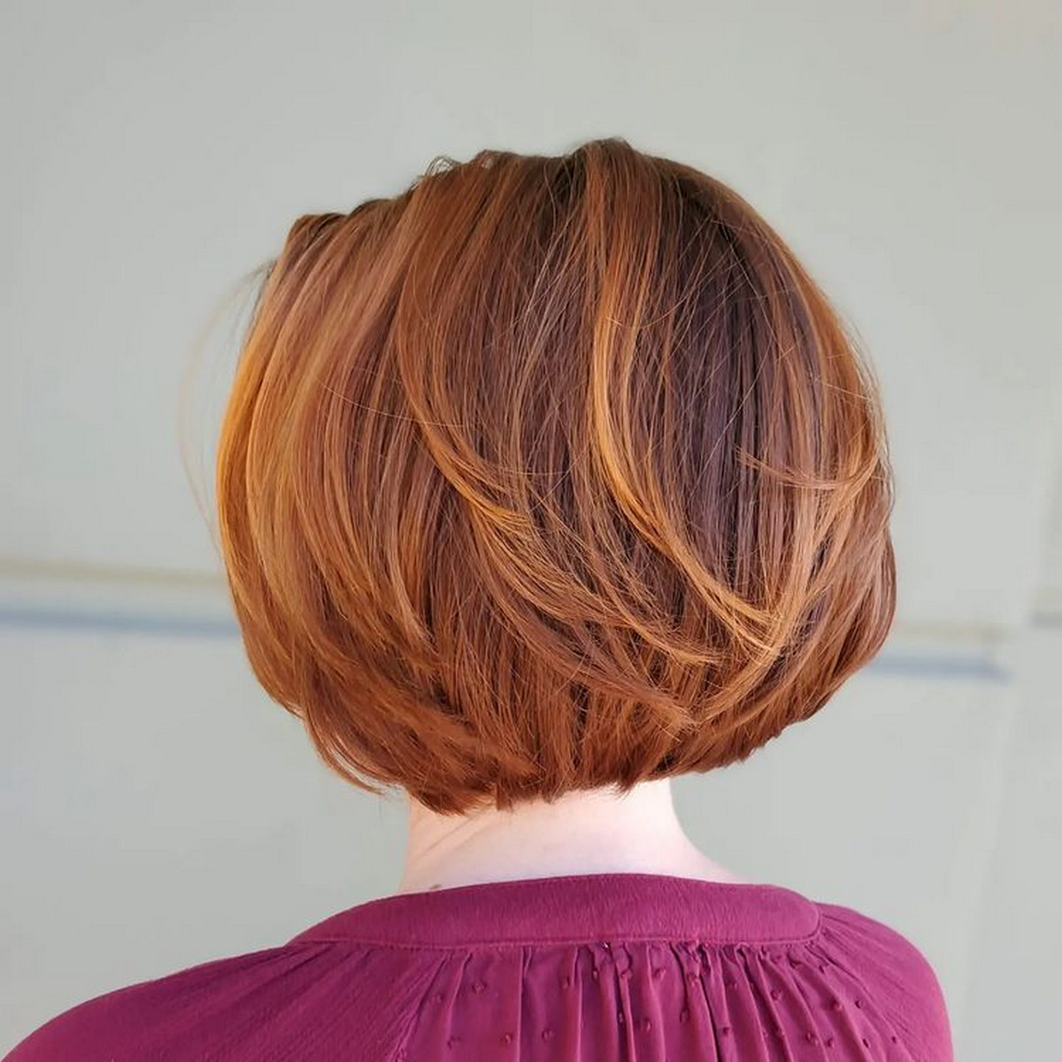 Red Hair with Blonde Highlights