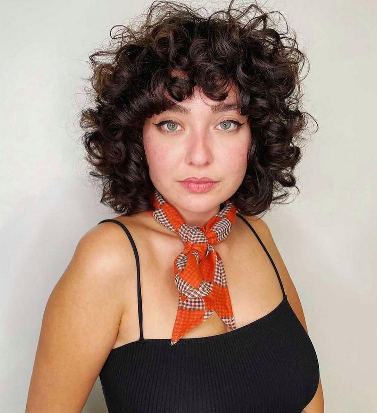 Above-the-Shoulders Thick, Curly Shag