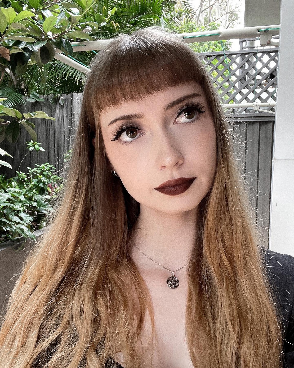 Micro Bang With Straight Hair